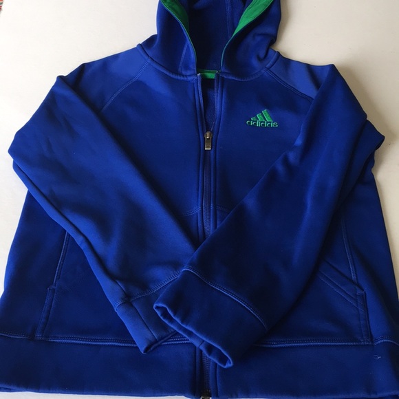 adidas Other - Adidas Blue zip up Hoodie